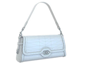 Luce Bag Brown 3D Model