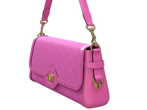 Luce Bag Light Pink 3D Model