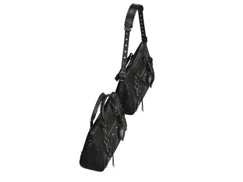 Le City Medium Bag Black Modello 3D