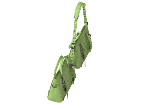 Le City Medium Bag Green 3D-Modell