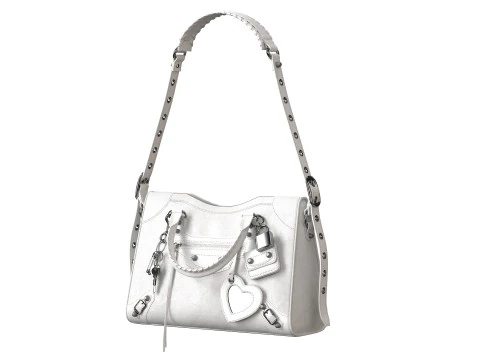 Le City Medium Bag White 3D Model