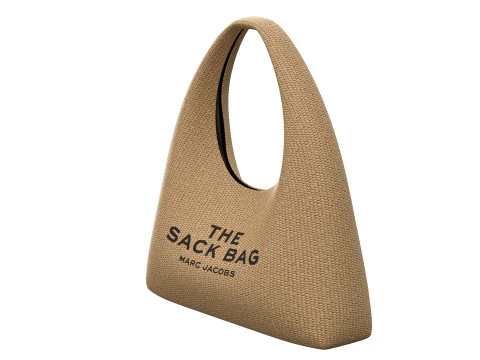 Sack Tote Raffia Bag 3D Model