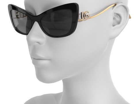 DG Crystal Sunglasses 3D Model