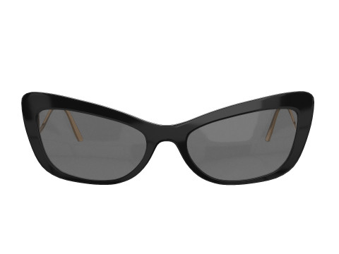 DG Crystal Sunglasses 3D Model
