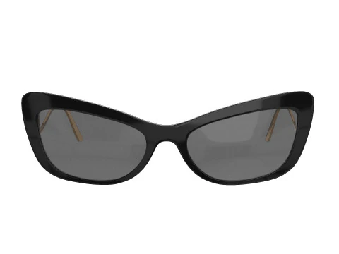 DG Crystal Sunglasses 3D Model
