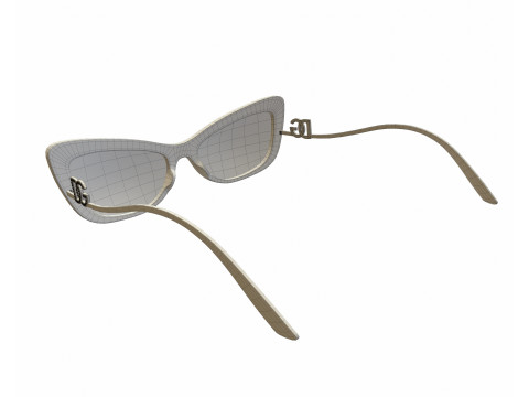 DG Crystal Sunglasses 3D Model
