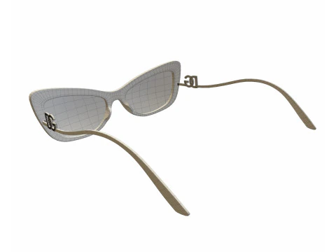 DG Crystal Sunglasses 3D Model