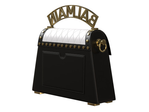 B-Buzz Dynasty Small Bag BlackWhite 3D 模型