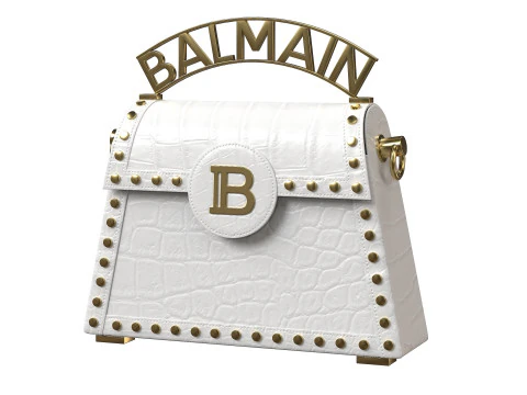 B-Buzz 다이너스티 스몰 백 화이트 크로커다일 3D 모델