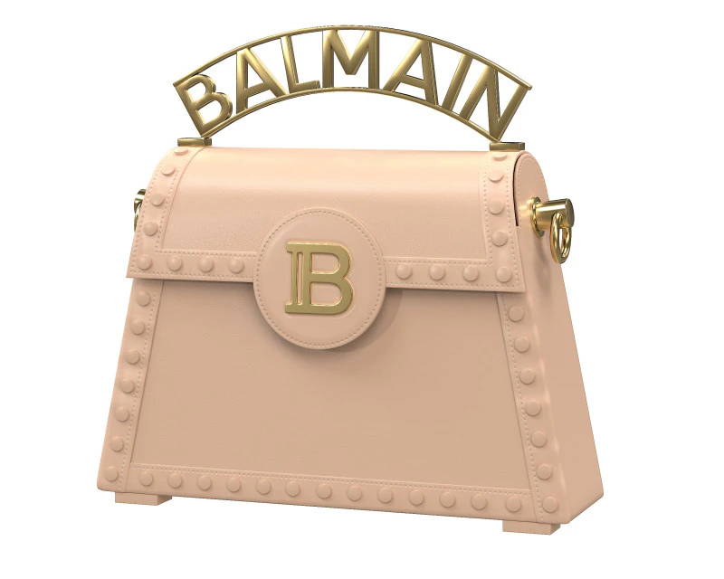 B-Buzz Dynasty Small Bag Cream 3D Model .c4d .max .obj .3ds .fbx .stl .blend 