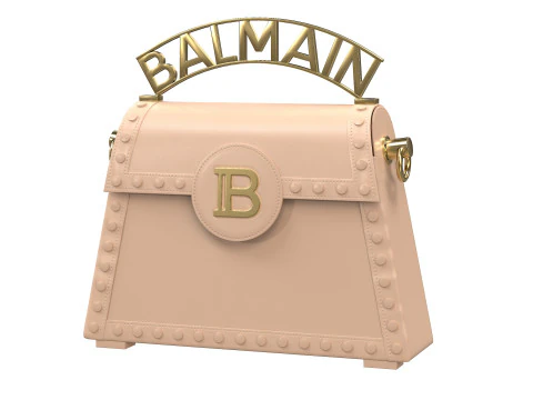 B-Buzz 다이너스티 스몰 백 크림 3D 모델