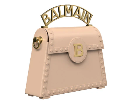 B-Buzz Dynasty Small Bag Cream 3D Model