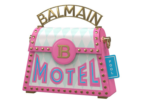 B-Buzz Dynasty Small Bag Pink Model 3D