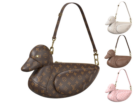 Monogram Duck Bag 3D Model