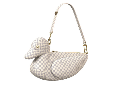 Monogram Duck Bag 3D मॉडल