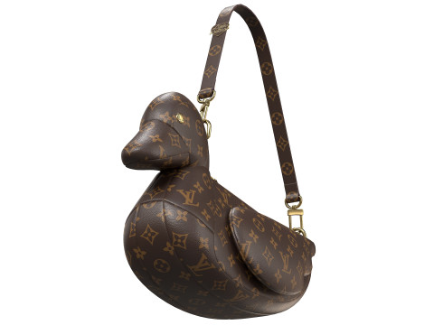 Monogram Duck Bag 3D मॉडल