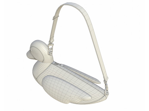 Monogram Duck Bag 3D मॉडल