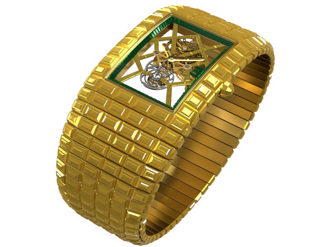 Billionaire III Emerald 3D-Modell