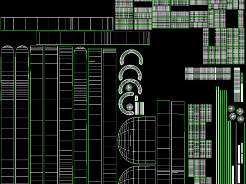 Vintage Flap Bag Aged Calfskin White 3D Model