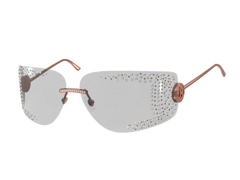 Pale Sunglasses with Crystals 3D 모델