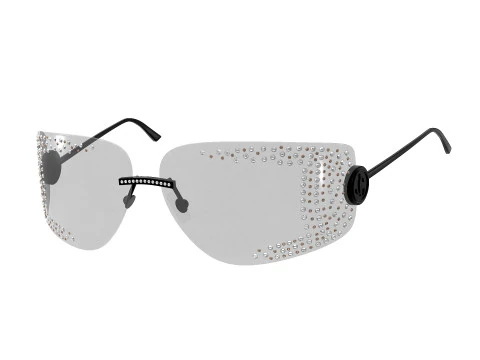 Pale Sunglasses with Crystals 3D Model