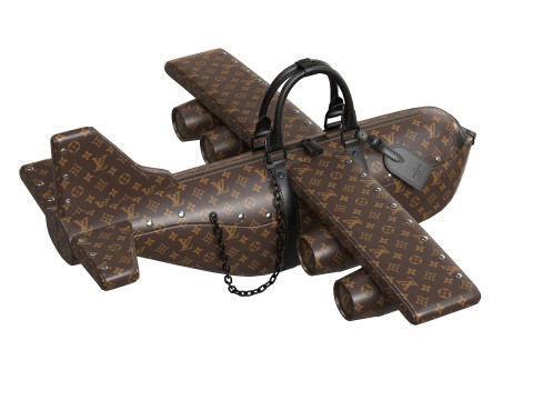 Airplane Brown Bag 3D Модель