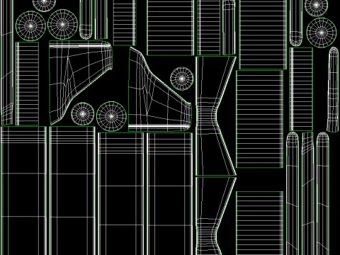 Airplane Brown Bag 3D Model