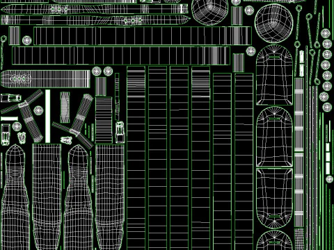 Airplane Brown Bag 3D Model