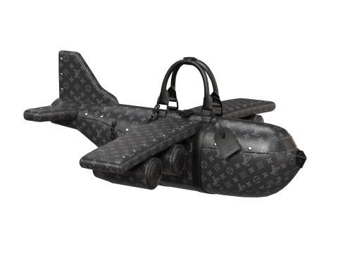 Airplane Black Bag Model 3D