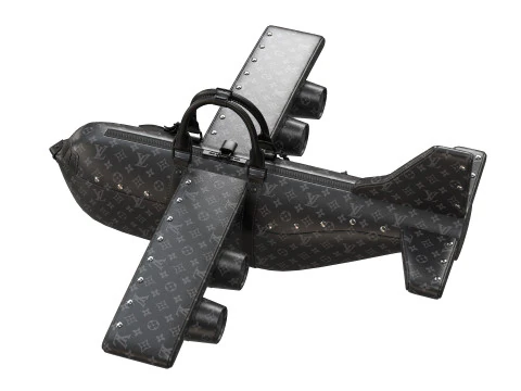 Airplane Black Bag 3D Model
