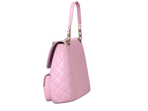 Small Backpack Pink Bag 3D 模型