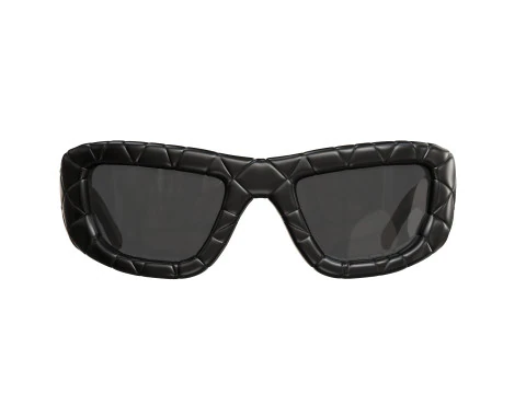 Intrecciato Rectangular Sunglasses 3D Model