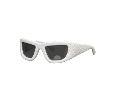 Intrecciato Rectangular Sunglasses 3D Model