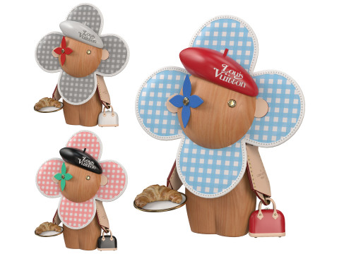 Vivienne In Paris Doll Modello 3D
