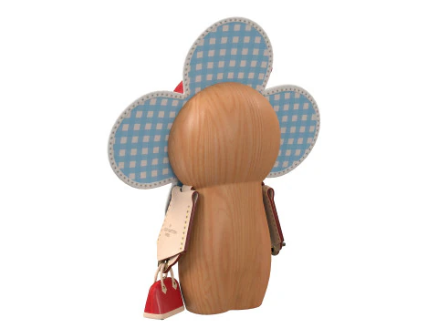 Boneca Vivienne em Paris Modelo 3D