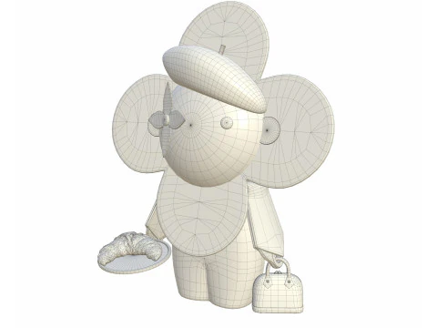 Boneca Vivienne em Paris Modelo 3D