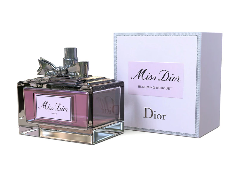 Eau de Parfum 3D Model .c4d .max .obj .3ds .fbx .stl .blend 