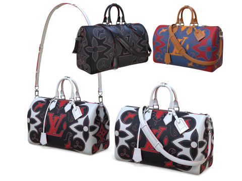 Keepall Bandouliere 40 Modello 3D