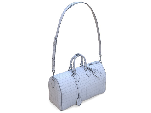 Keepall Bandouliere 40 Modelo 3D