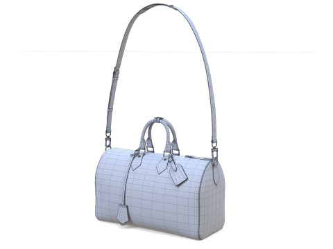 Keepall Bandouliere 40 Modelo 3D