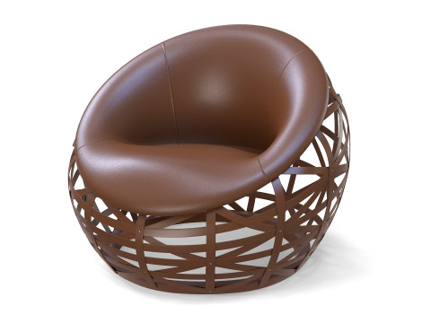 Diamond Armchair by Marcel Wanders Modèle 3D