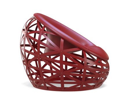 Diamond Armchair by Marcel Wanders Modèle 3D