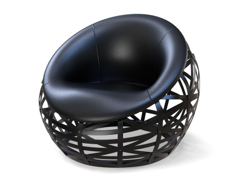 Diamond Armchair by Marcel Wanders Modèle 3D