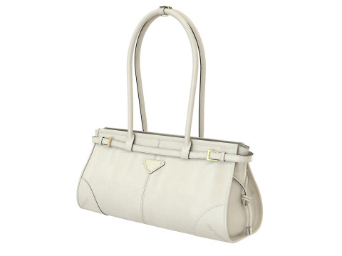 Medium Leather Handbag 3D Модель
