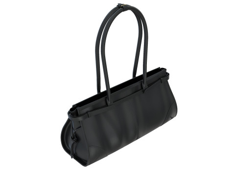 Medium Leather Handbag 3D Модель