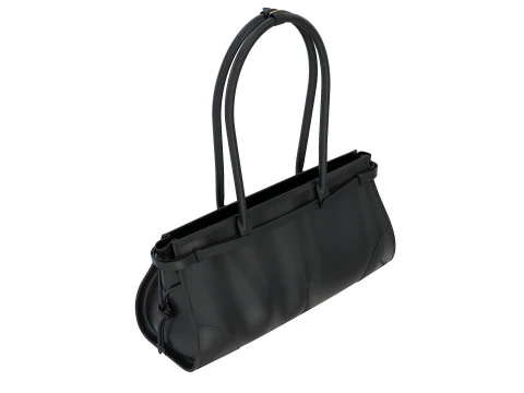 Bolsa m&eacute;dia de couro Modelo 3D