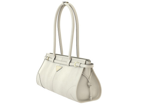 Medium Leather Handbag 3D Модель
