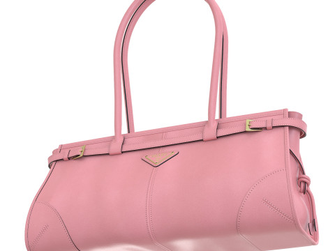 Medium Leather Handbag 3D Модель