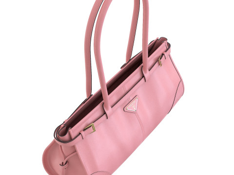 Medium Leather Handbag 3D Модель