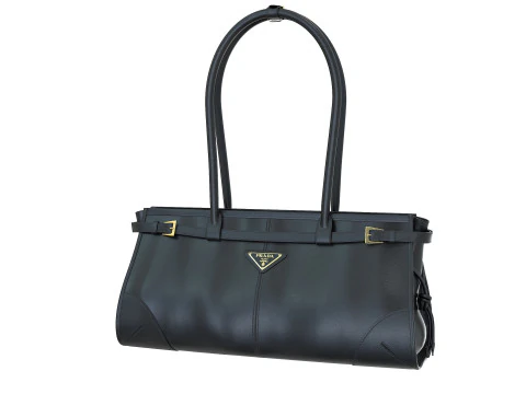 Bolsa m&eacute;dia de couro Modelo 3D